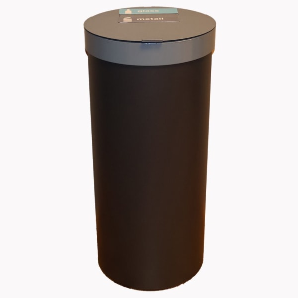 HOP Easy 42l glass/metall gråsort