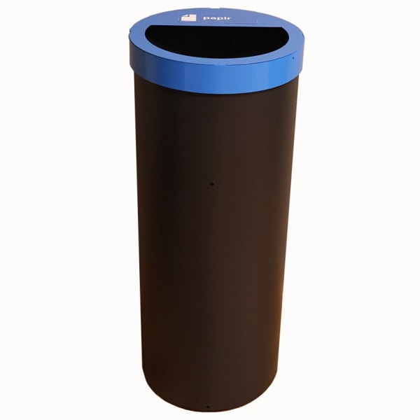 HOP Easy 50l papp/papir gråsort