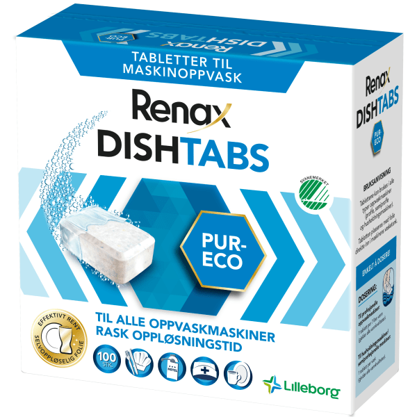 Maskinoppvasktablett Renax Pur-Eco