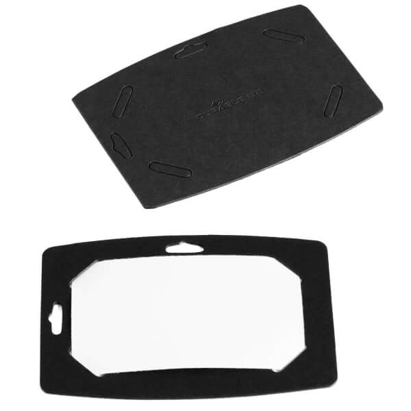 Navneskilt 54x90mm resirkulert kartong