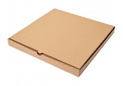 Pizzaeske 33x33cm Brun
