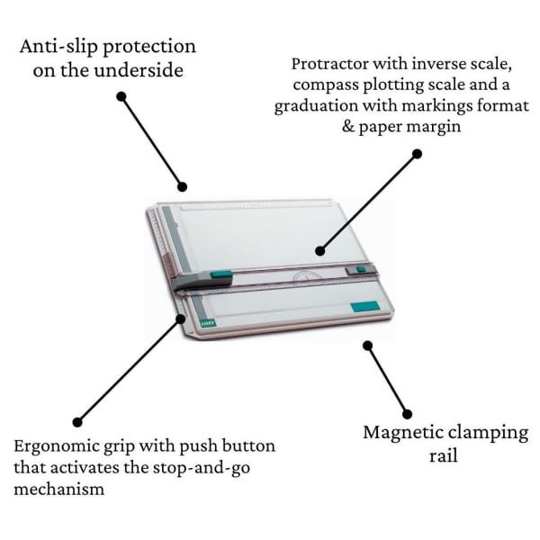 Tegneplate A3 Linex DHB 3045