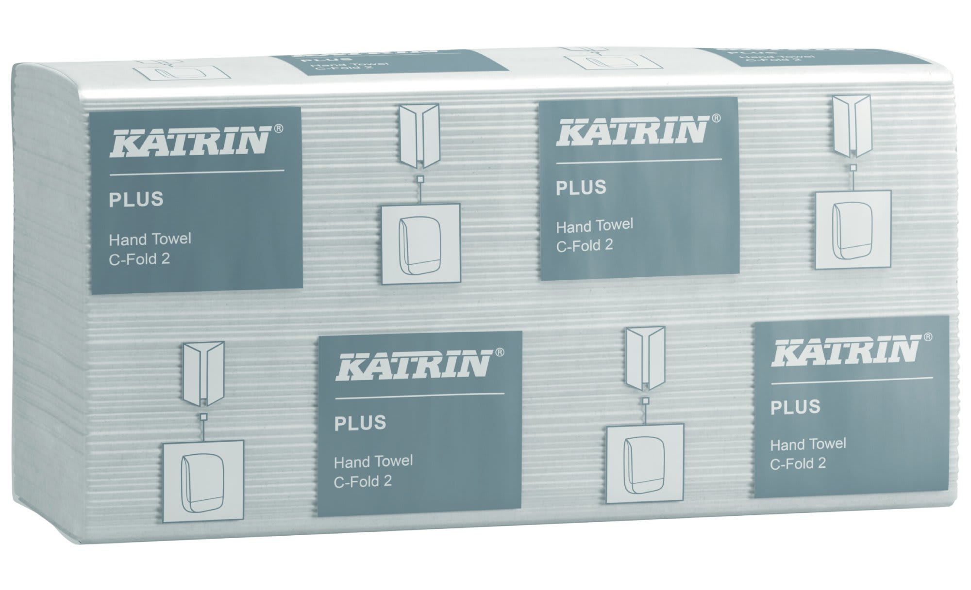 Håndtørk Katrin Plus C-fold 2l
