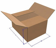 Pappkasse Std 16 76x38,5x57cm