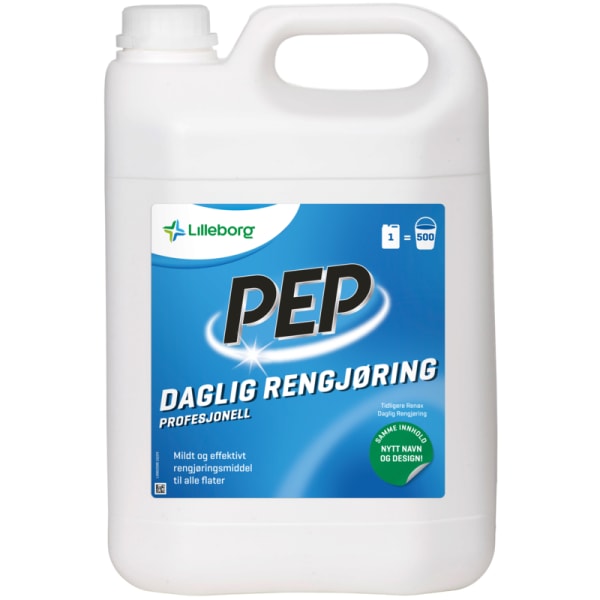 Rengjøring PEP daglig 5l