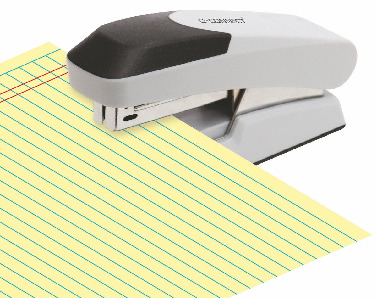 Stiftemaskin Flat Clinch 20ark sort/grå