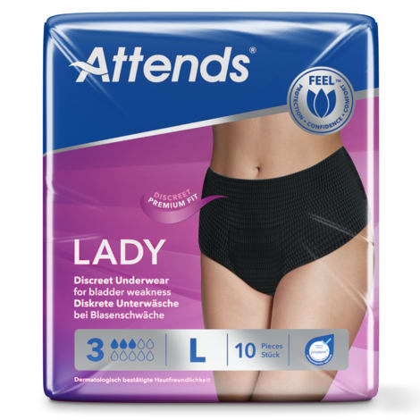 Bleie Attends Lady Discreet Underwear 3L