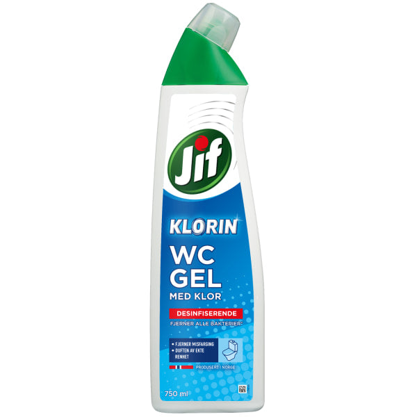 Toalettrens Jif Klorin WC Gel 750ml
