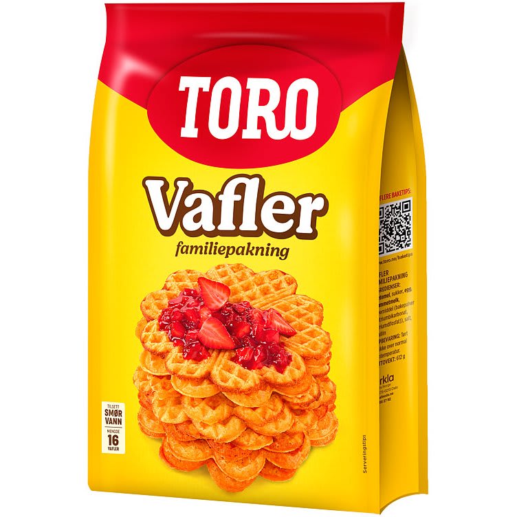 TORO familie vafler 612g