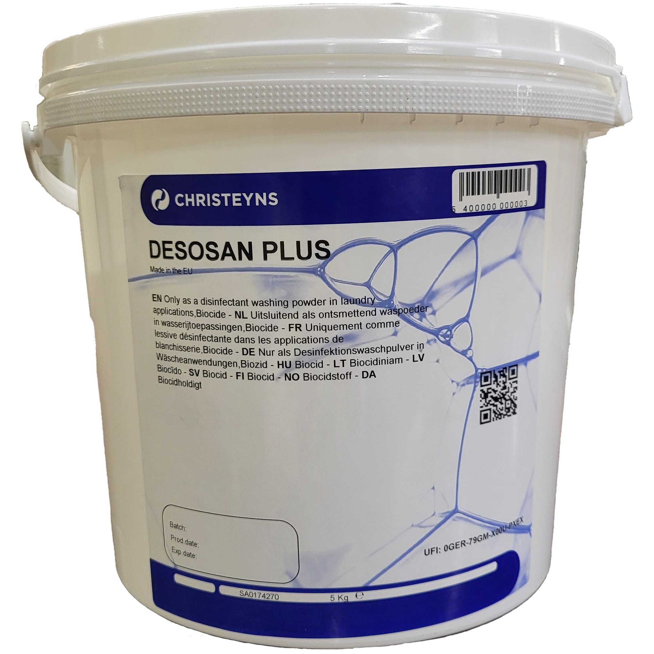 Tøyvask Desosan Plus kulør/hvit 5kg