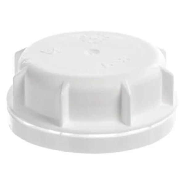 Kapsel/lokk til plastkanne 60mm hvit