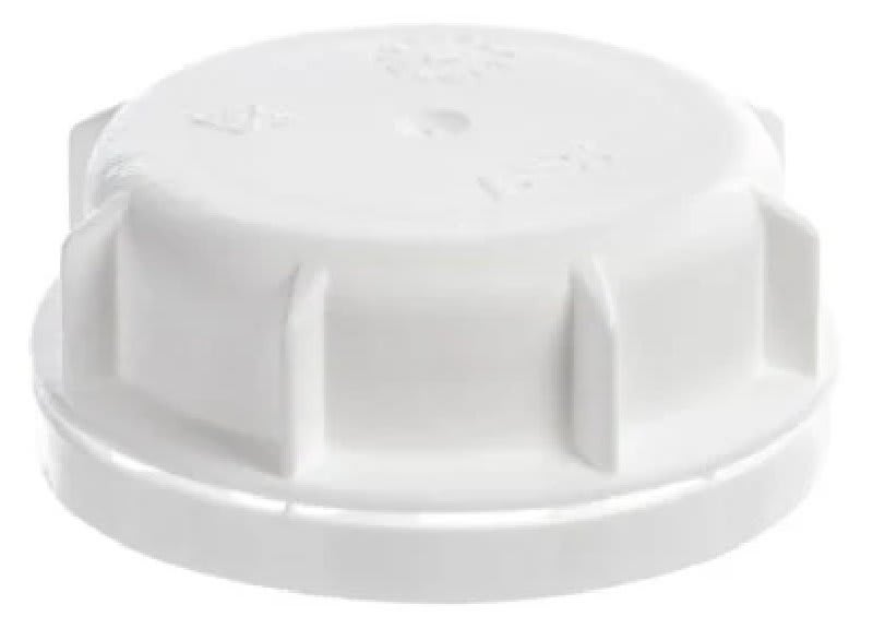 Kapsel/lokk til plastkanne 60mm hvit