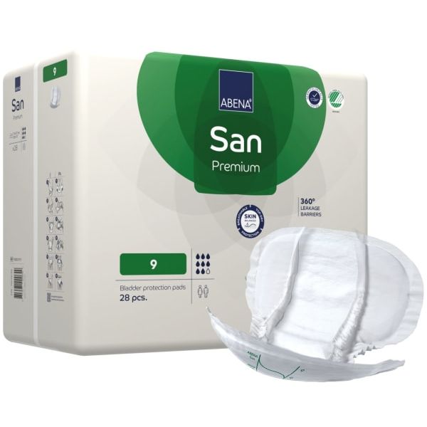 Bleie Abena San Premium 9 grønn