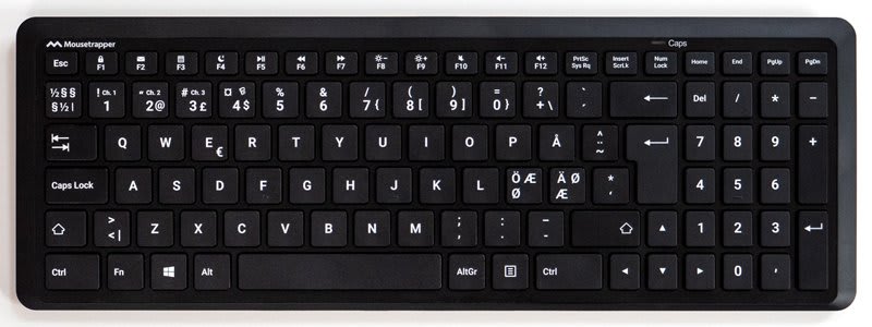 Tastatur Mousetrapper Type midi