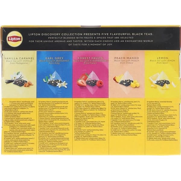 Black Tea Lipton Taste Collection 50Pos