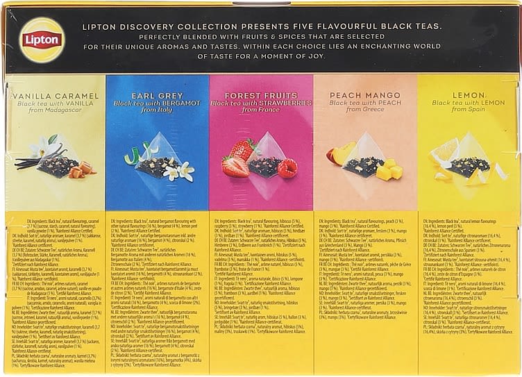 Black Tea Lipton Taste Collection 50Pos