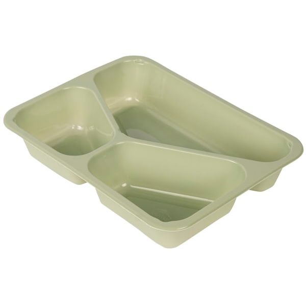 Enporsjonsform 3-rom 525/275/205ml grøn