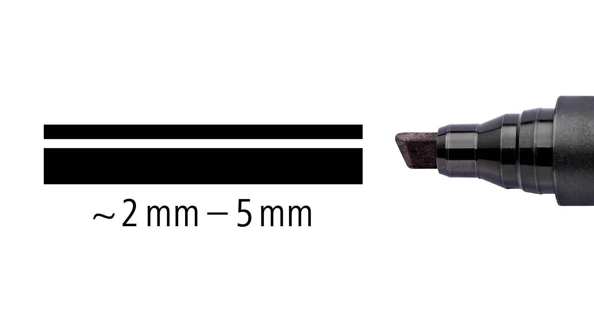 Merkepenn Lumocolor perm. 2-5mm 4frg