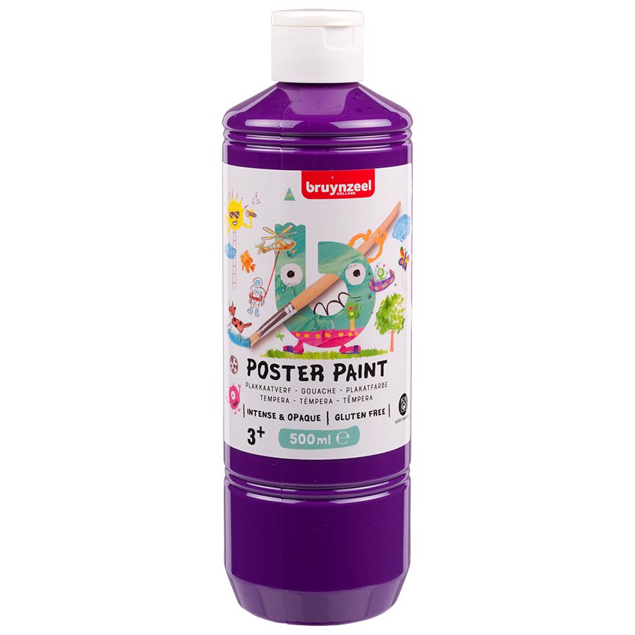 Skolemaling Bruynzeel 500ml lilla