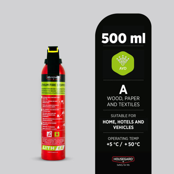 Slokkespray Lith-EX AVD 500ml Housegard