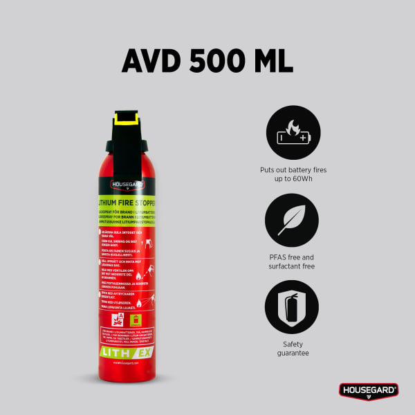 Slokkespray Lith-EX AVD 500ml Housegard