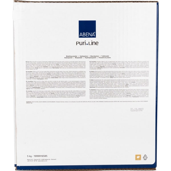 Tøyvask Abena kulør uparfymert 5kg