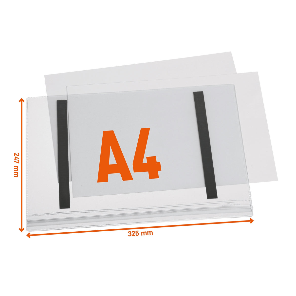 Info.lomme vanntett A4 magnet