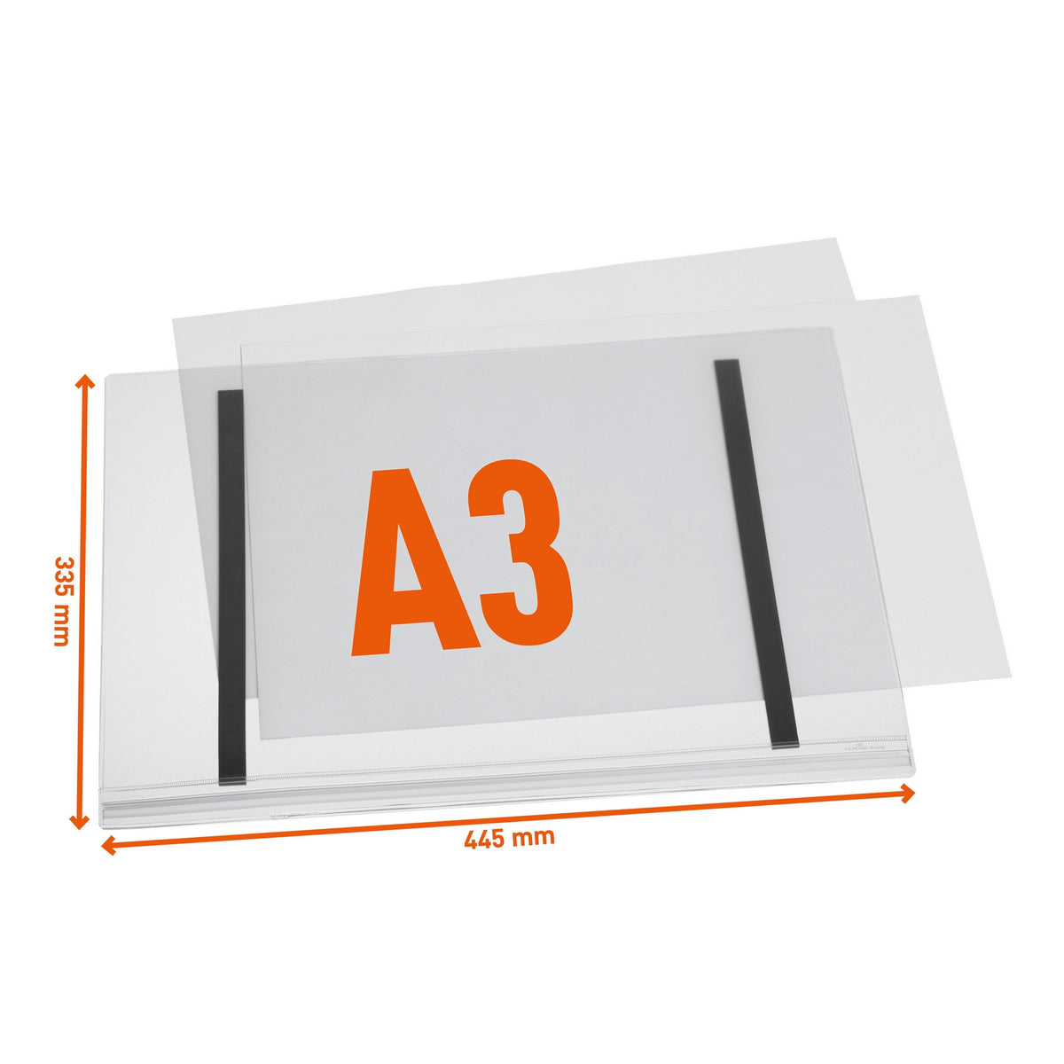 Info.lomme vanntett A3 magnet