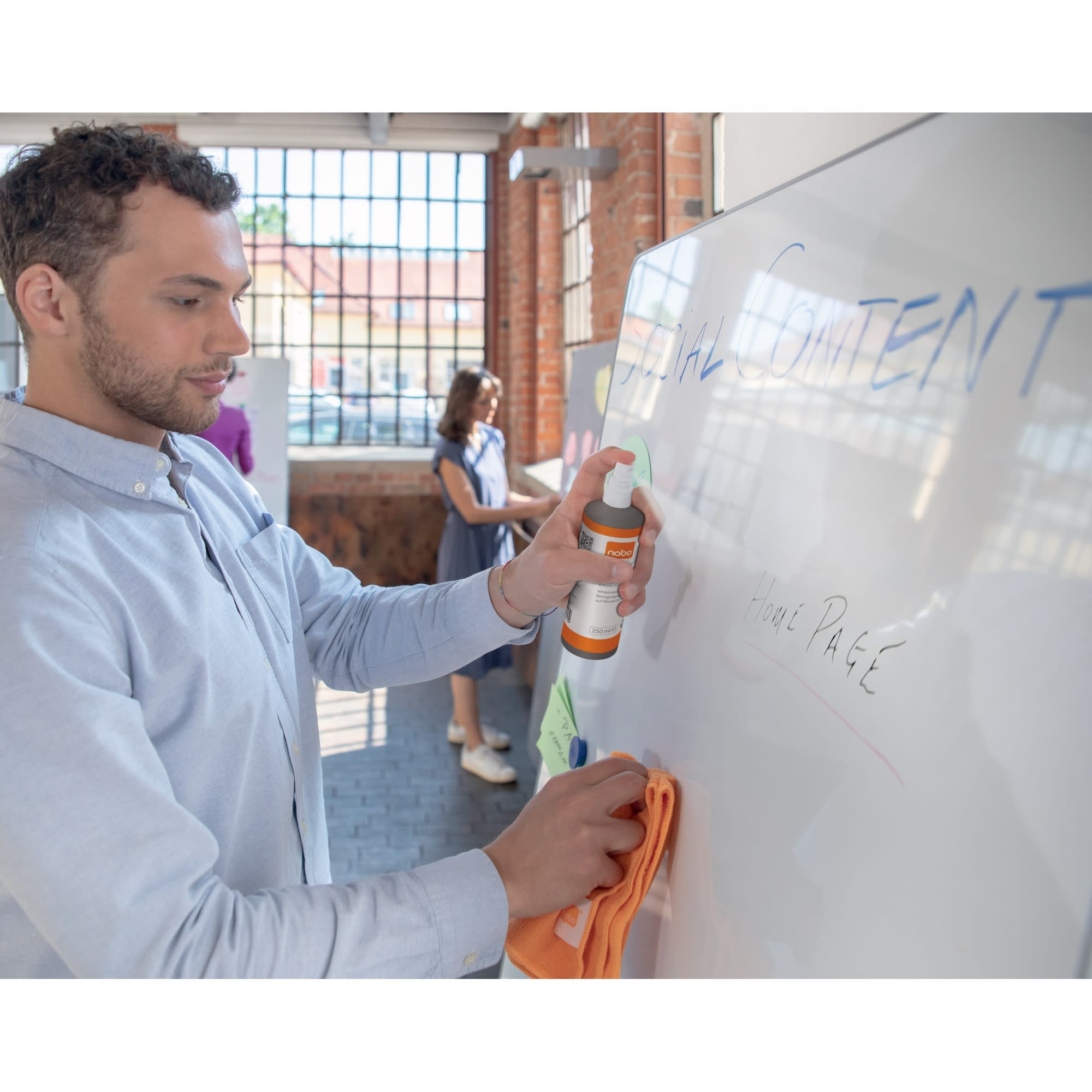 Whiteboard rensespray Nobo Sustain 250ml