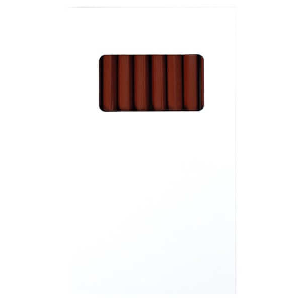 Fargeblyant tykke brun 10pk