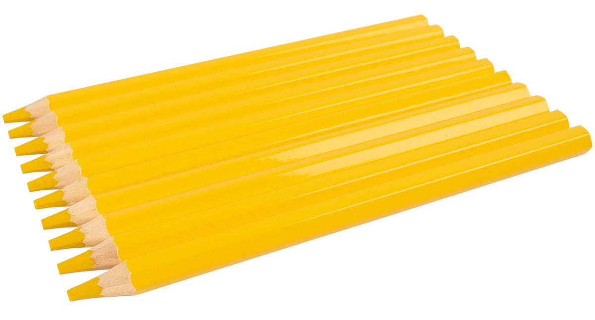 Fargeblyant tykke gul 10pk
