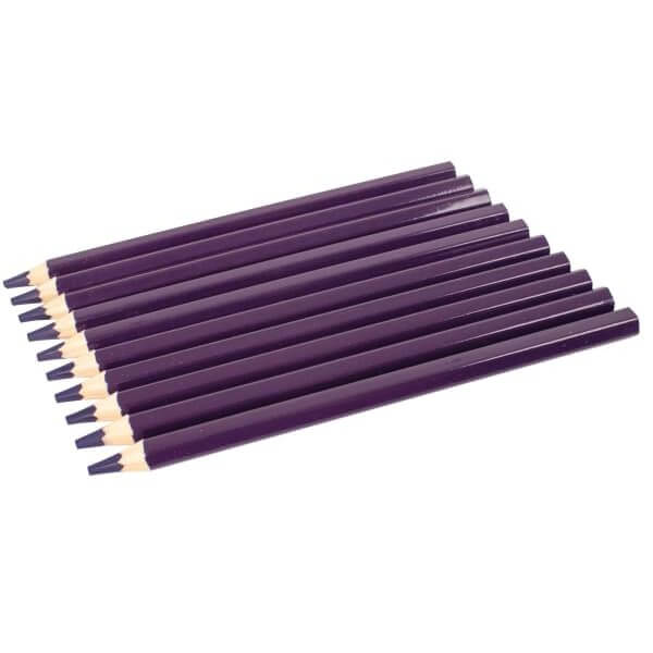 Fargeblyant tykke lilla 10pk