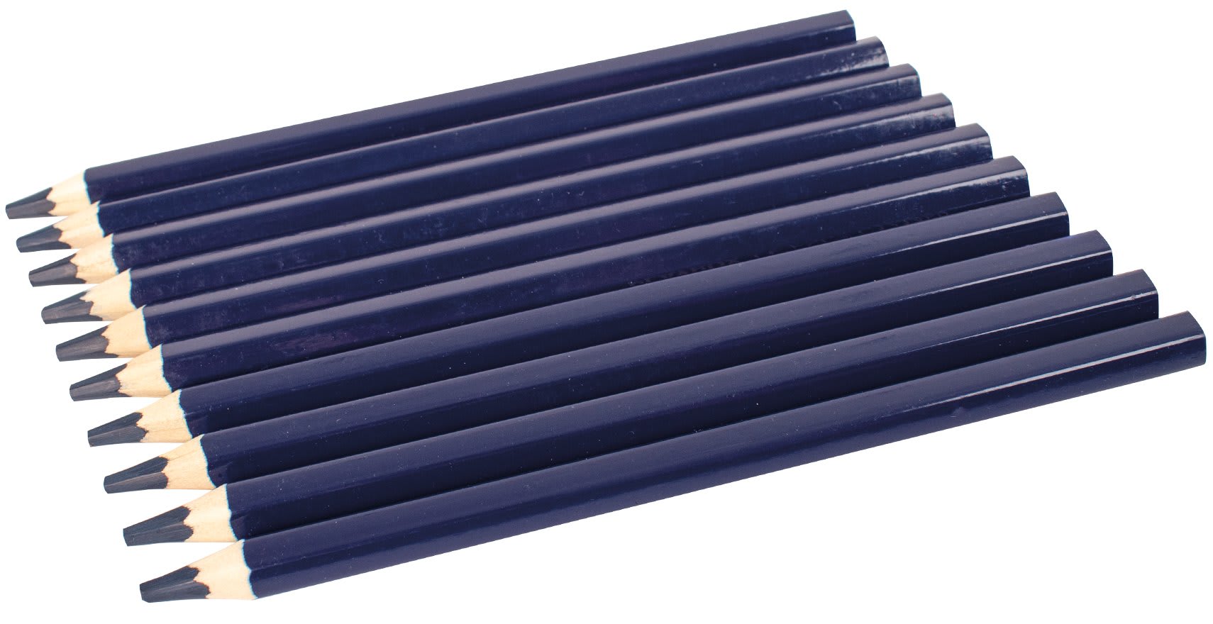 Fargeblyant tykke mørk blå 10pk