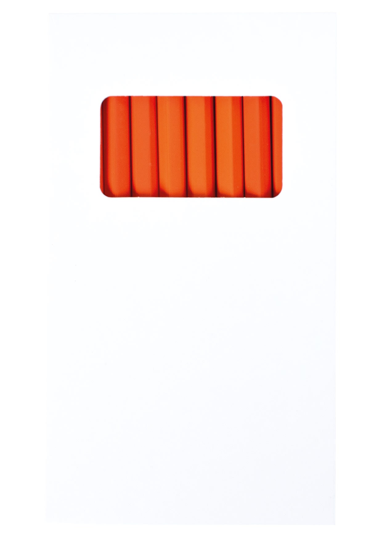 Fargeblyant tykke orange 10pk
