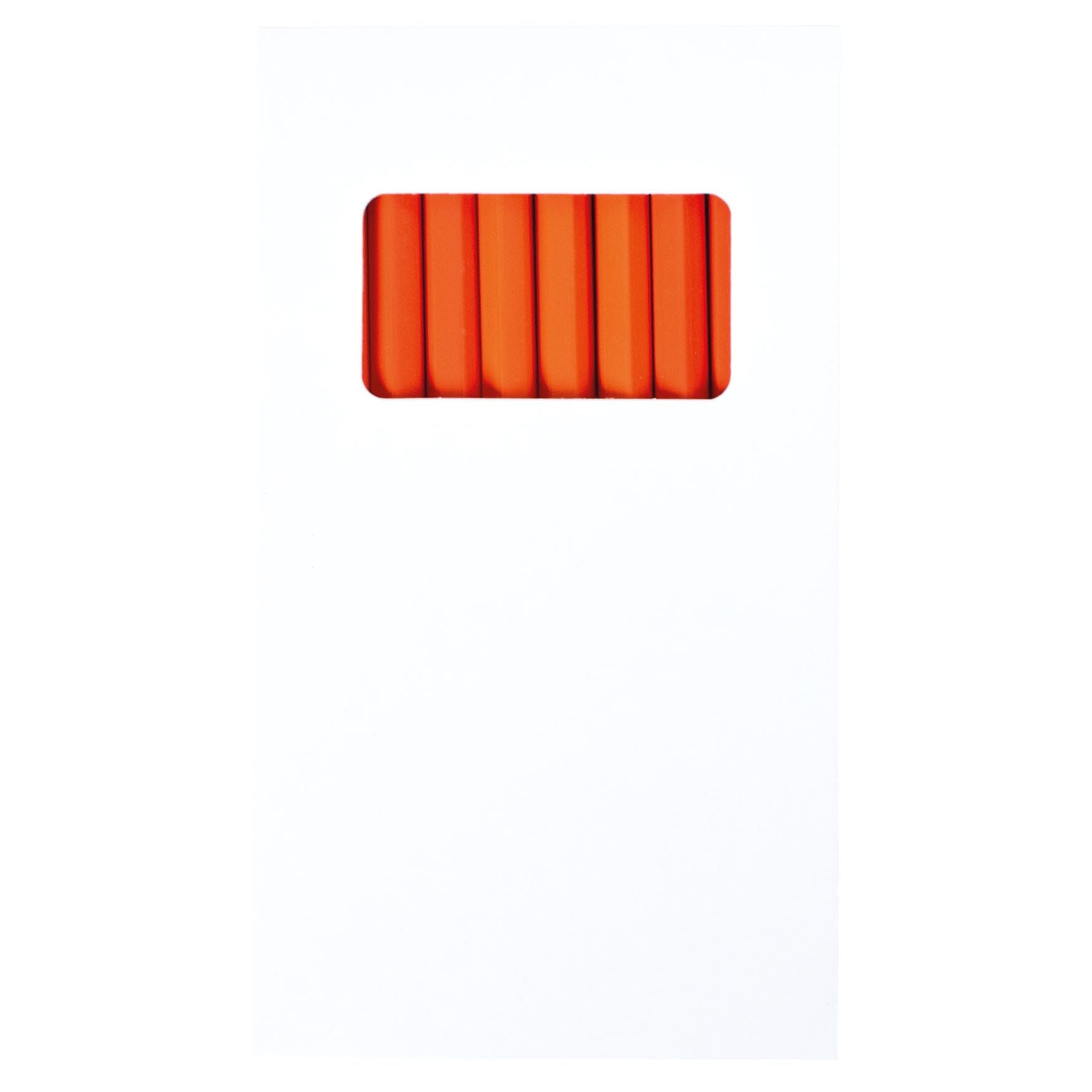 Fargeblyant tykke orange 10pk
