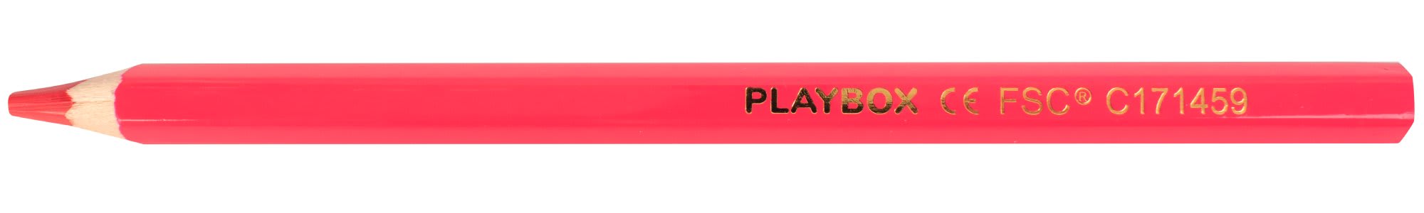 Fargeblyant tykke rosa 10pk