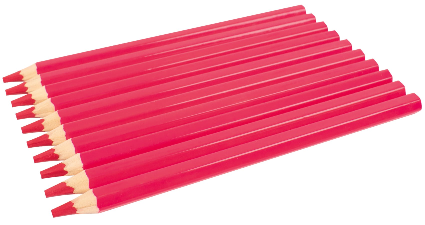 Fargeblyant tykke rosa 10pk