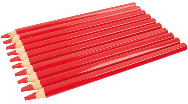Fargeblyant tykke rød 10pk