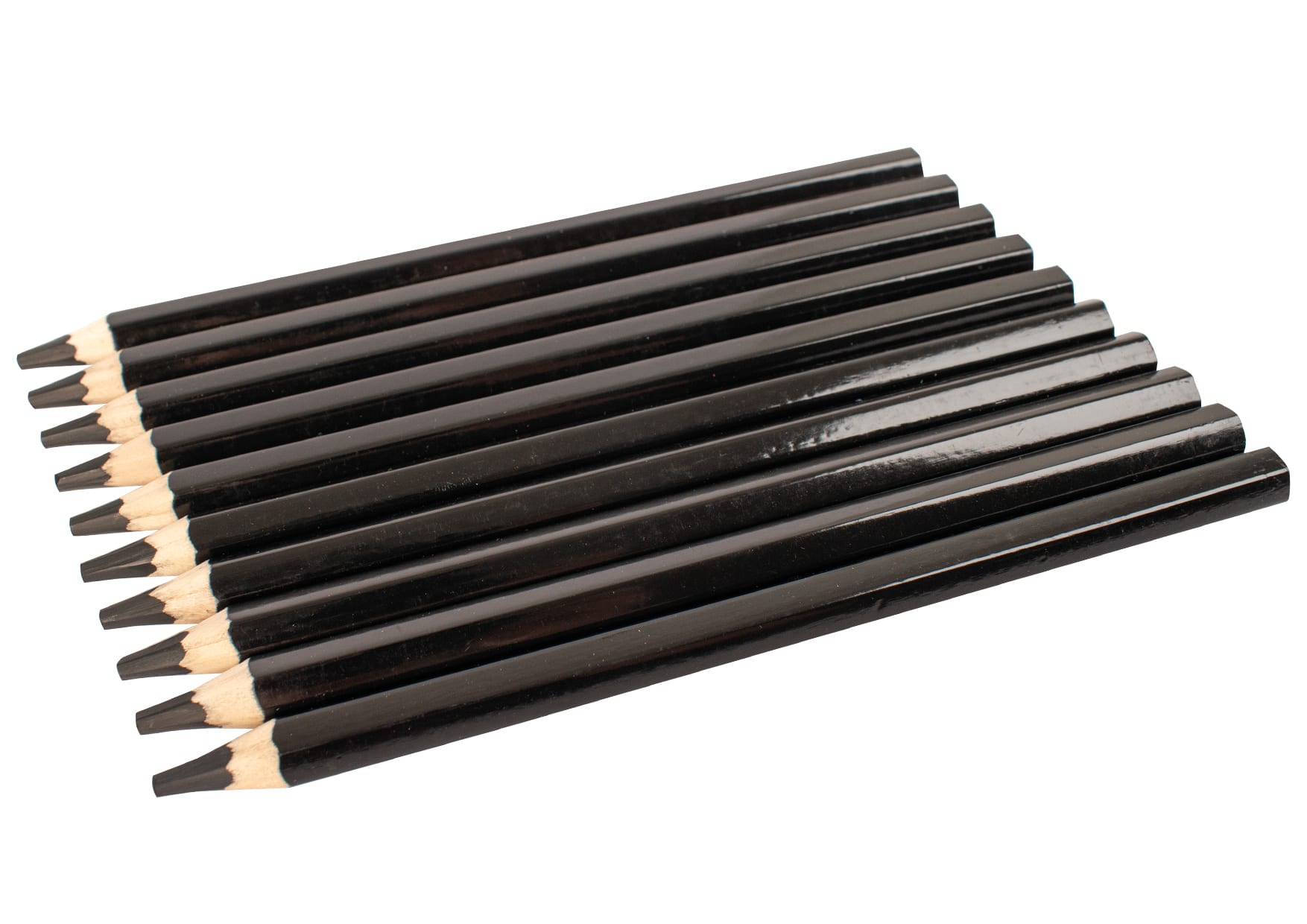 Fargeblyant tykke sort 10pk