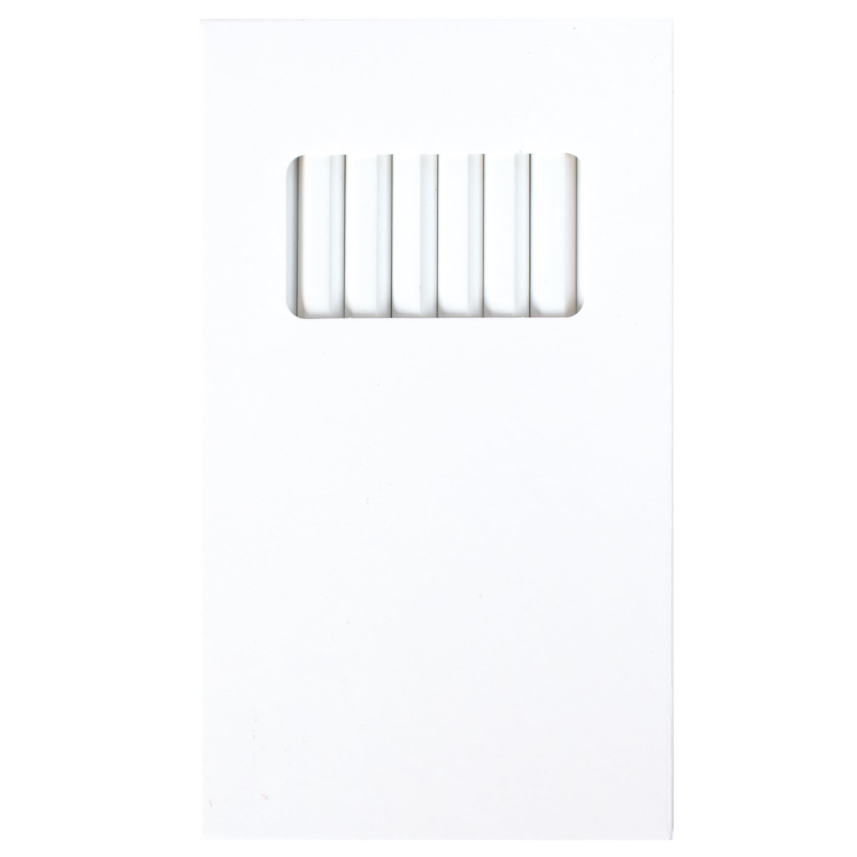 Fargeblyant tykke hvit 10pk