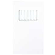Fargeblyant tykke hvit 10pk
