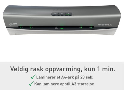 Lamineringsmaskin iLAM Office Pro A3