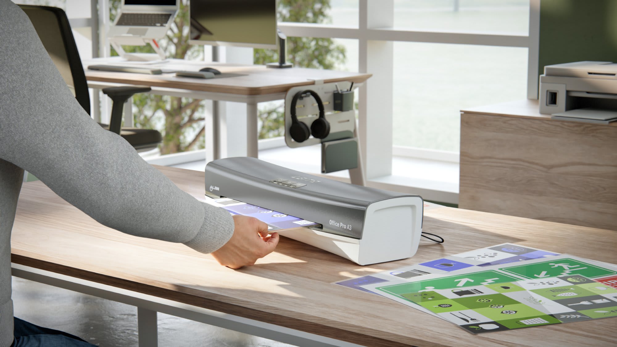 Lamineringsmaskin iLAM Office Pro A3