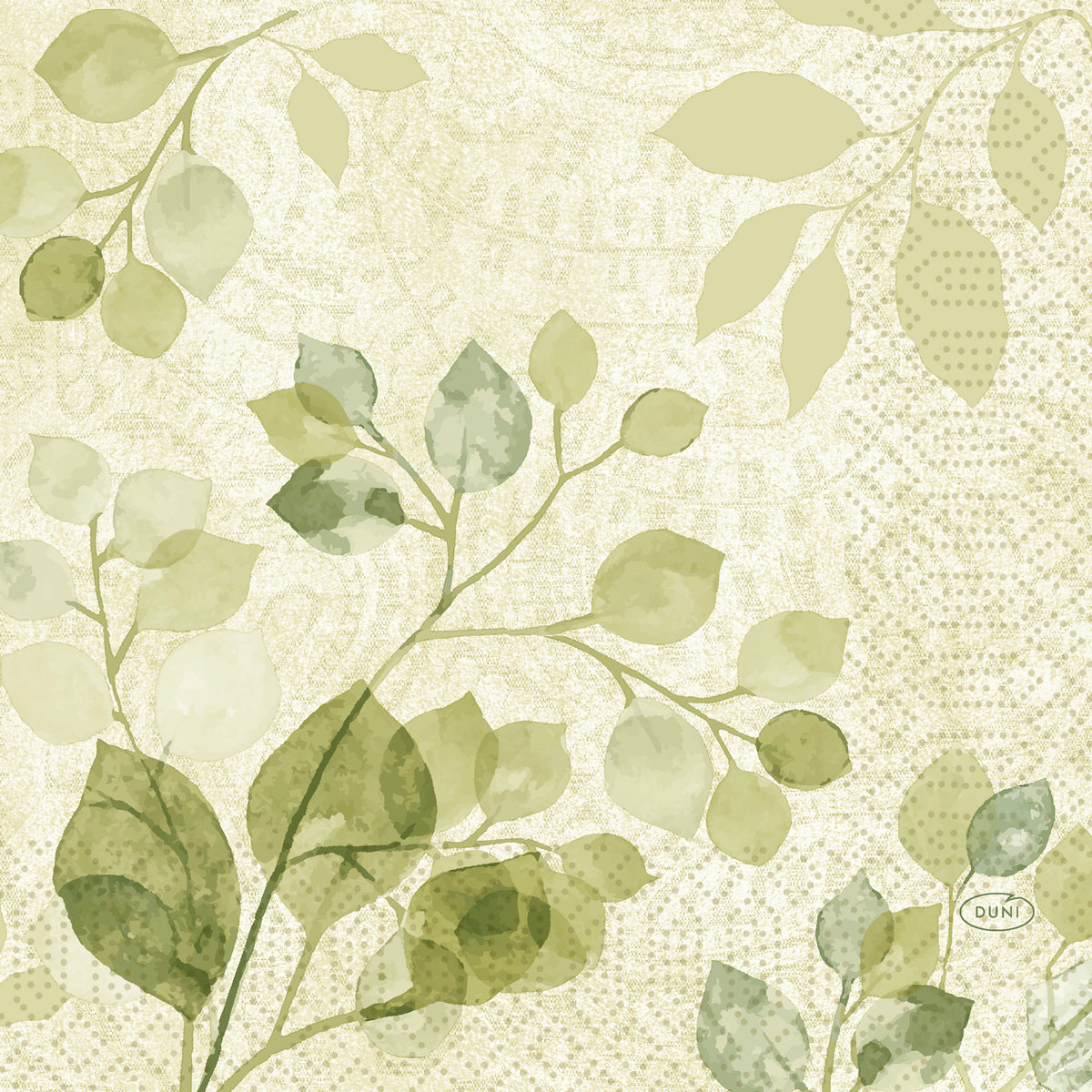 Serv. 3-lag 33cm Paisley Leaves