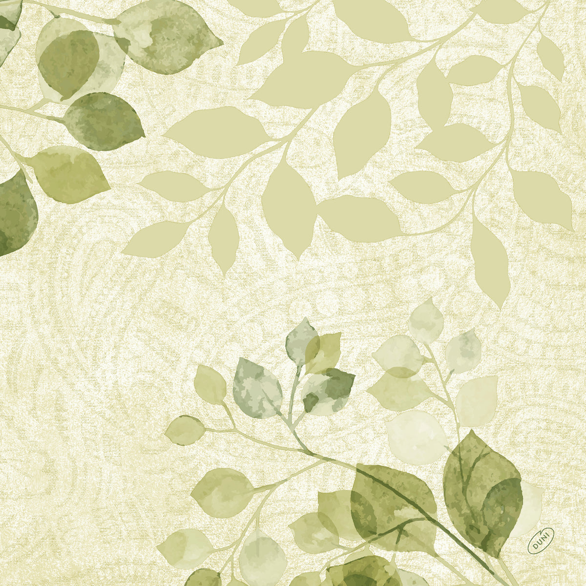 Serv. Dunisoft Bio 40cm Paisley Leaves