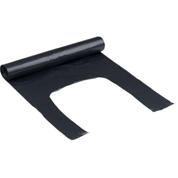 Knytesekk sort 75x125cm 125L 45my