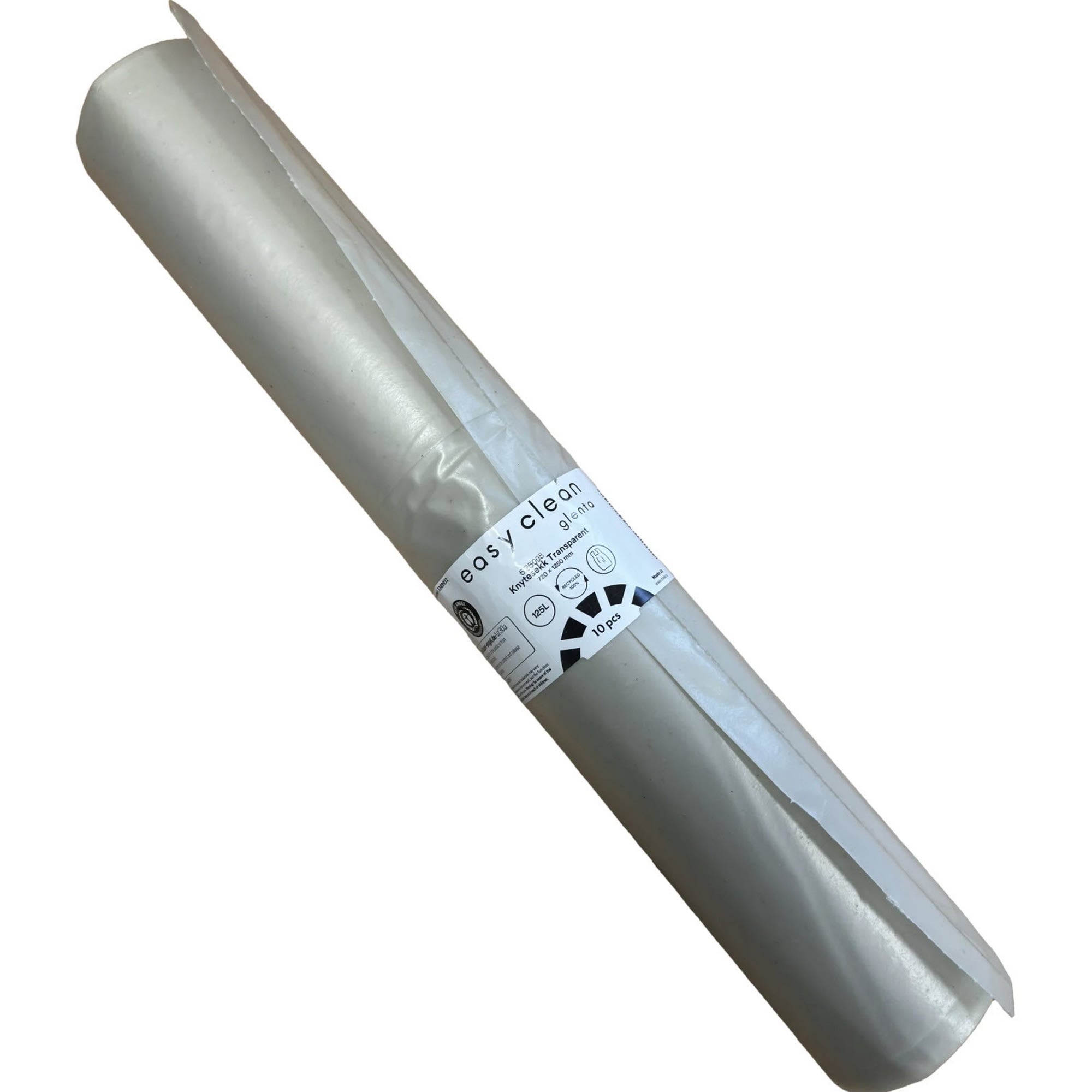 Knytesekk transp. 72x125cm 125L 55my