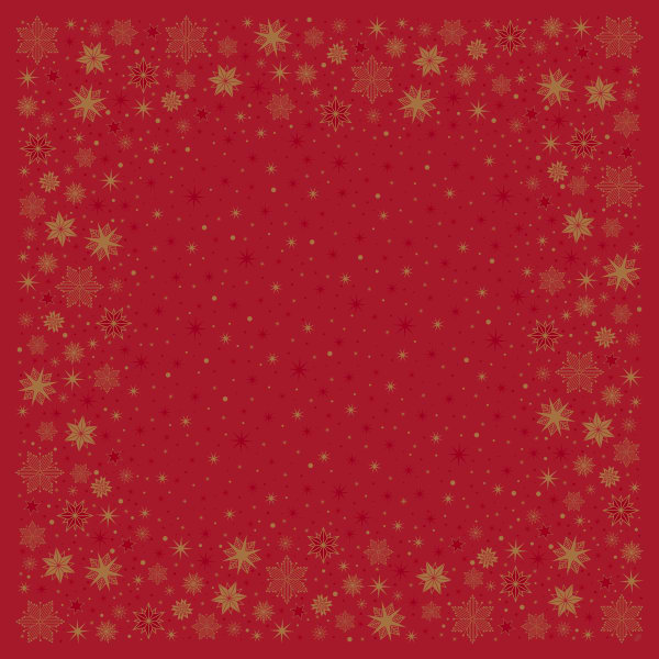 Duk Dunicel 84x84cm Stargazing Red