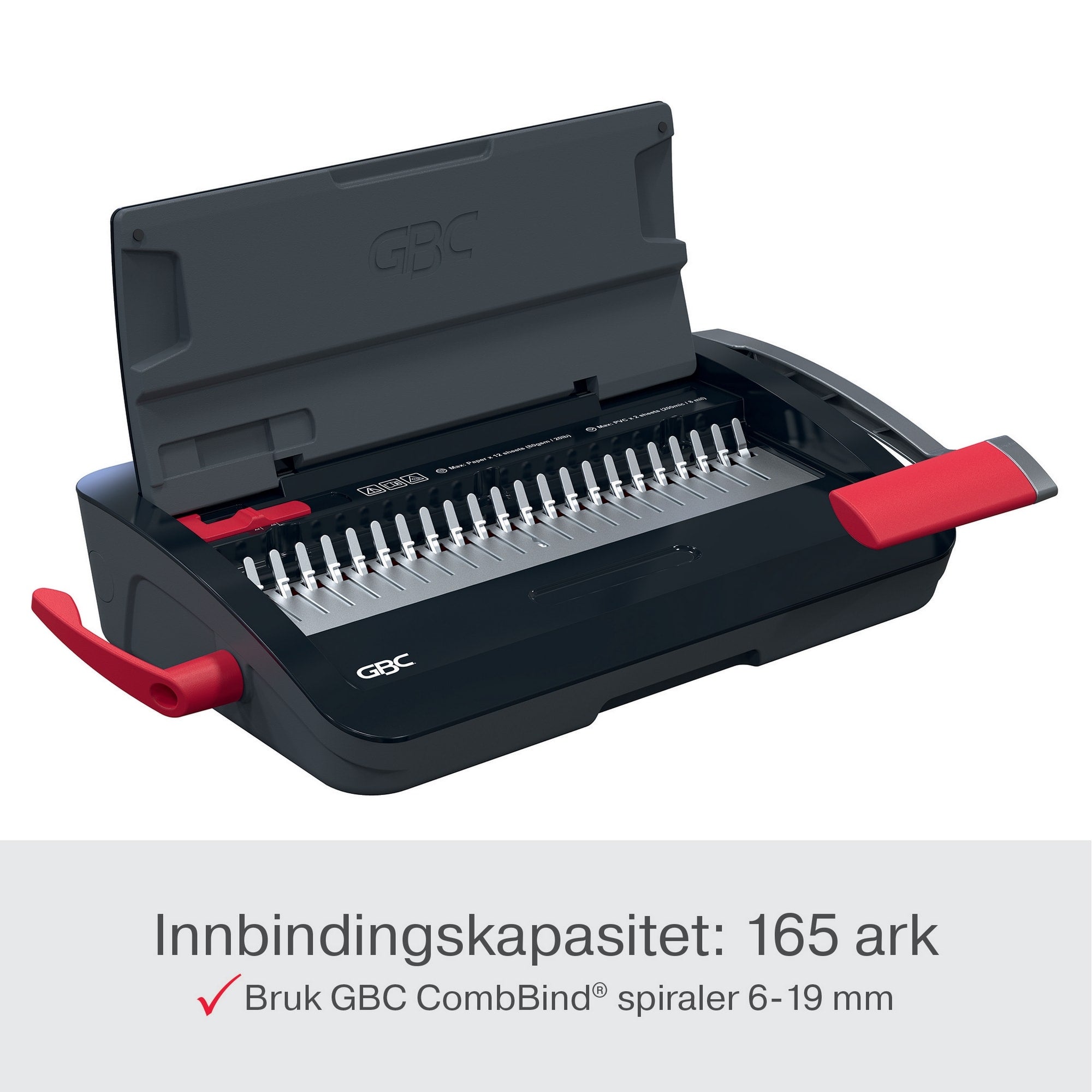 Ringinnbindingsmaskin GBC CombBind CB12