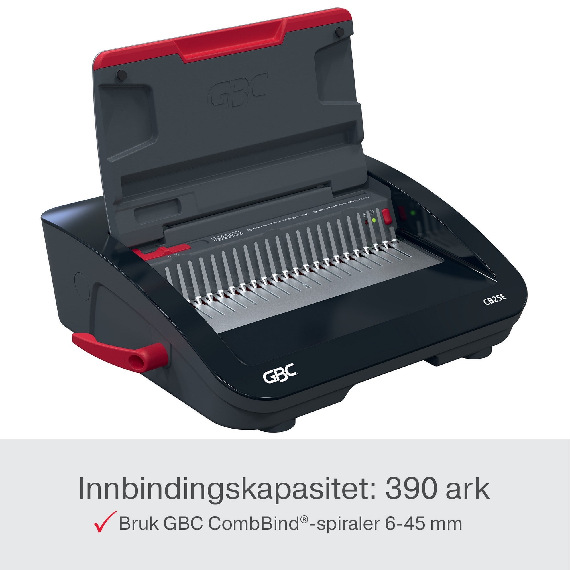 Ringinnbindingsmaskin GBC CombBind CB25E